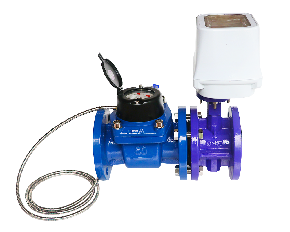 帶閘閥智能遠傳表