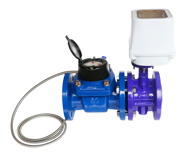 帶閘閥智能遠傳表